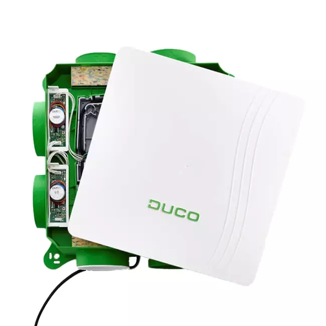 Duco Focus CO2 + valvola di controllo dell'umidità 50 m³/h