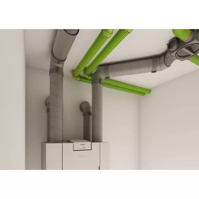 Ubbink Aerfoam Curva a 15 gradi 160 mm
