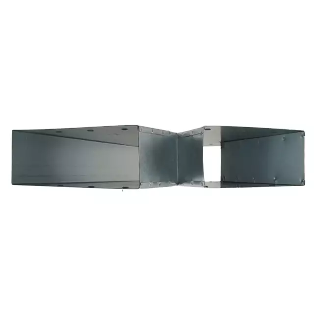 Raccordo a T 45 gradi 220x80 mm - 170x80 mm per canalizzazione
