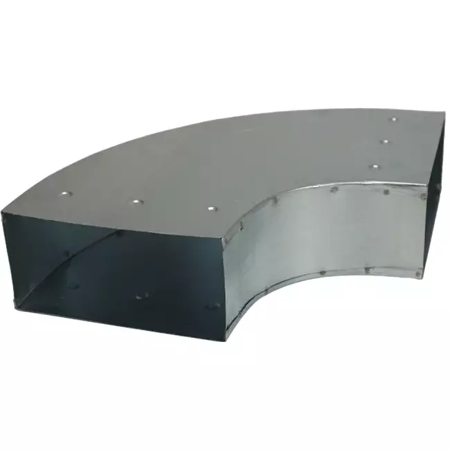 Curva 90 gradi 170x80 mm orizzontale per canalizzazione