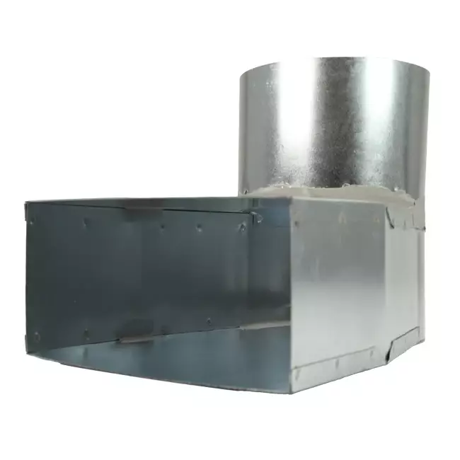 Tubo angolare 170x80 mm con diametro 160 mm per canalizzazione