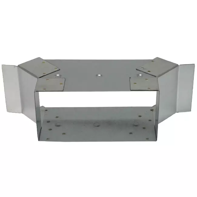 Attacco laterale 170x80 mm per canna fumaria