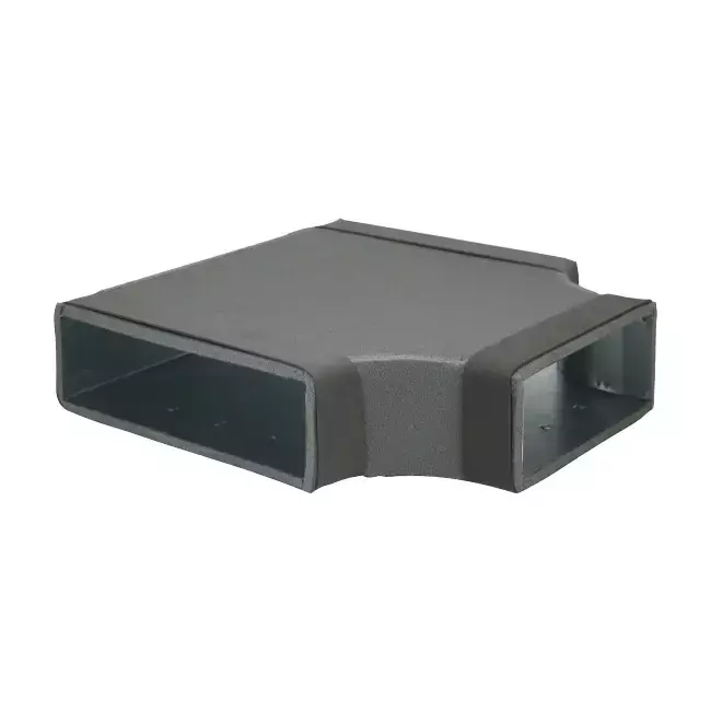 Termodotto pezzo a T 90 gradi 300x80 - 170x80 per canalizzazione