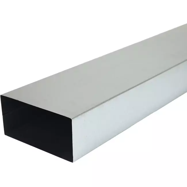 Canale gettato in fusione zincato 170x80 mm per lunghezza 1500 mm