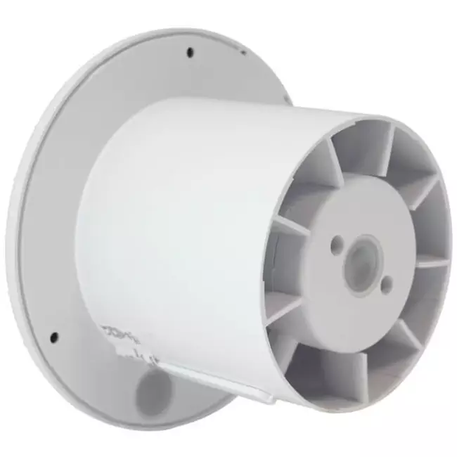 Aspiratore per il bagno Ø 100 mm bianco - aRid 100 BB TS