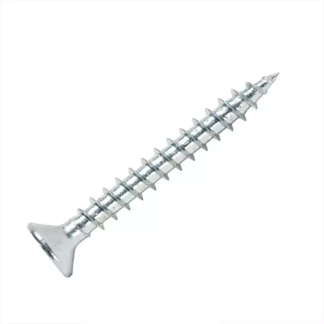 Vite a testa svasata per pannelli di truciolato 5 x 40 mm - Testa a croce - Confezione da 500 pezzi