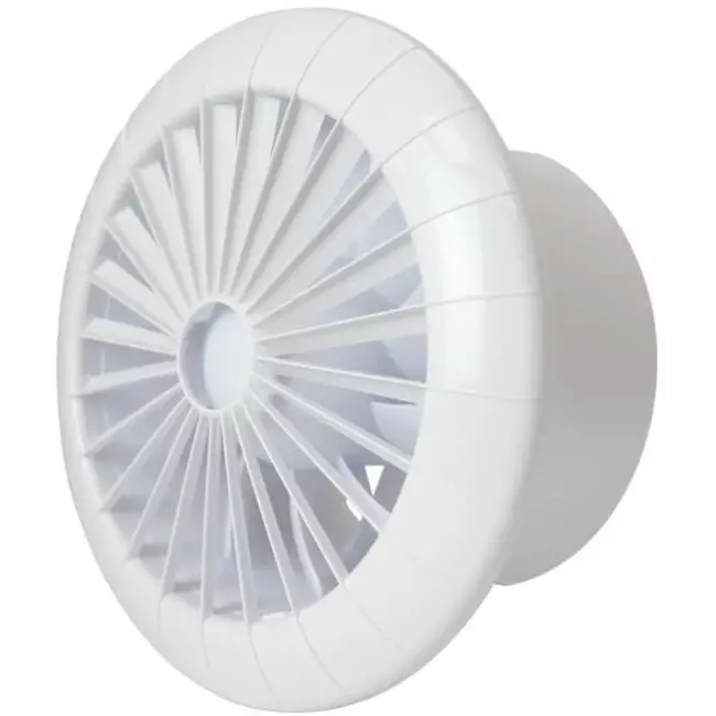 Aspiratore per il bagno Ø 150 mm bianco - aRid 150 BB TS
