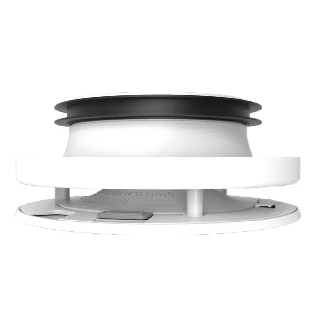 Vent-Axia Uniflexplus RV 100 mm valvola di alimentazione e scarico regolabile - bianco