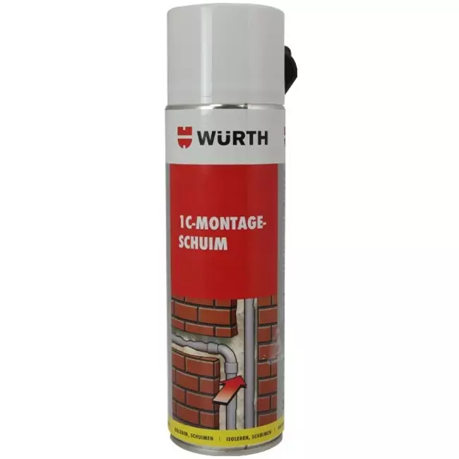Schiuma monocomponente PUR 500 ml con tubo