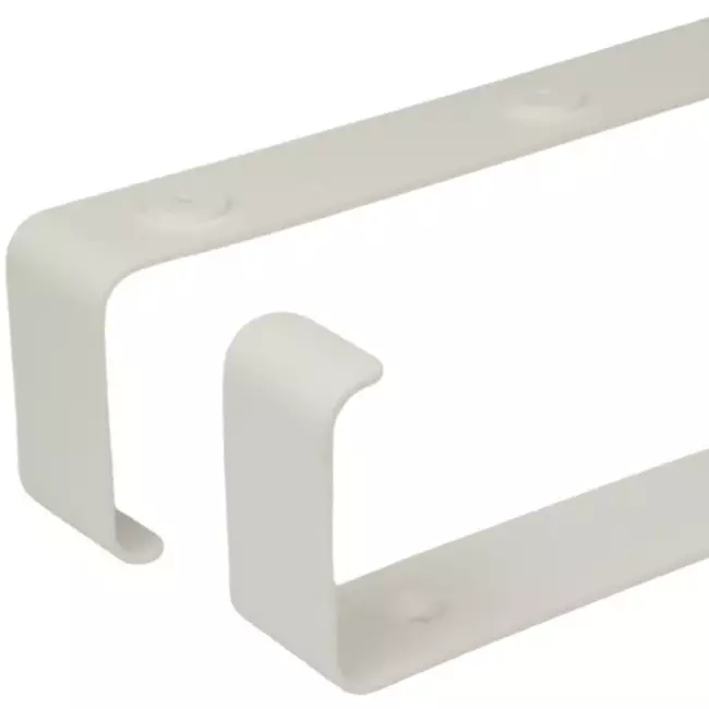 Staffe rettangolari in plastica (2 pezzi) 220X55 mm- KZ25