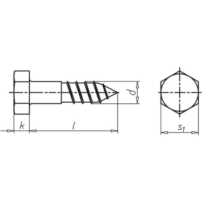 Bullone per legno 8x50mm zincato (200)