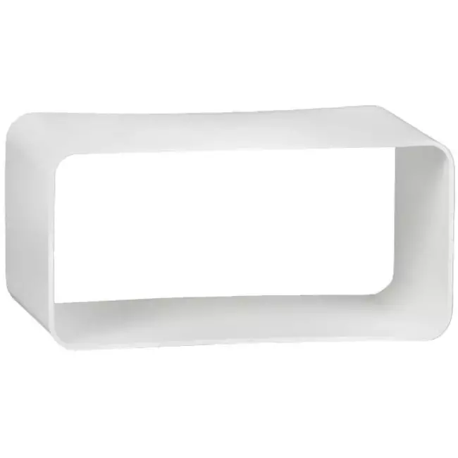Manicotto femmina quadrato in plastica 110 x 55 mm - KSF