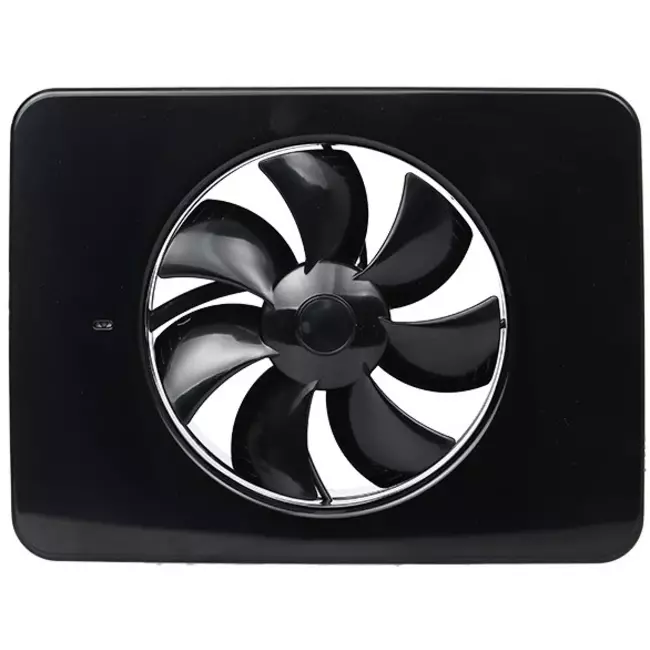 Vent-Axia Lo-Carbon iQ design piatto aspiratore per il bagno NERO Ø100 - 125 mm