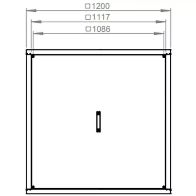 Aspiratore a cassetta Ruck con motore CA controllato dalla frequenza - 22560 m³/h - MPC 800 D6 40