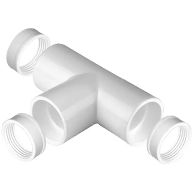 Raccordo a T in plastica 20 Ømm
