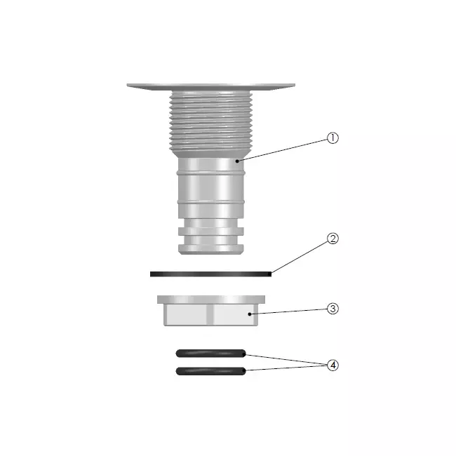 RDP20 Scarico Ø 20 mm