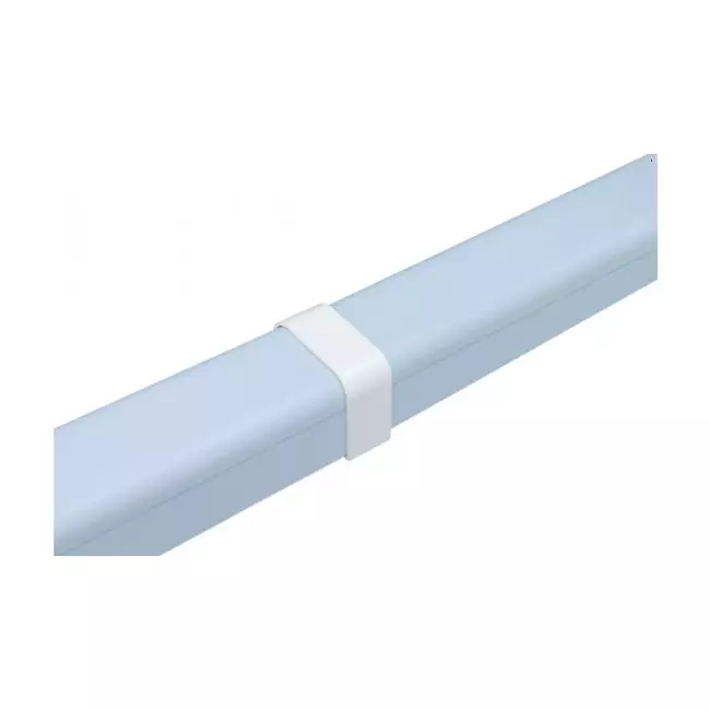 Condotto Climaplus per la climatizzazione Connettore di collegamento 125x75mm RAL 9010 BIANCO