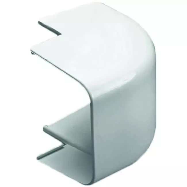 Condotto Climaplus per aria condizionata Curva esterna 70x55mm RAL 9010 BIANCO