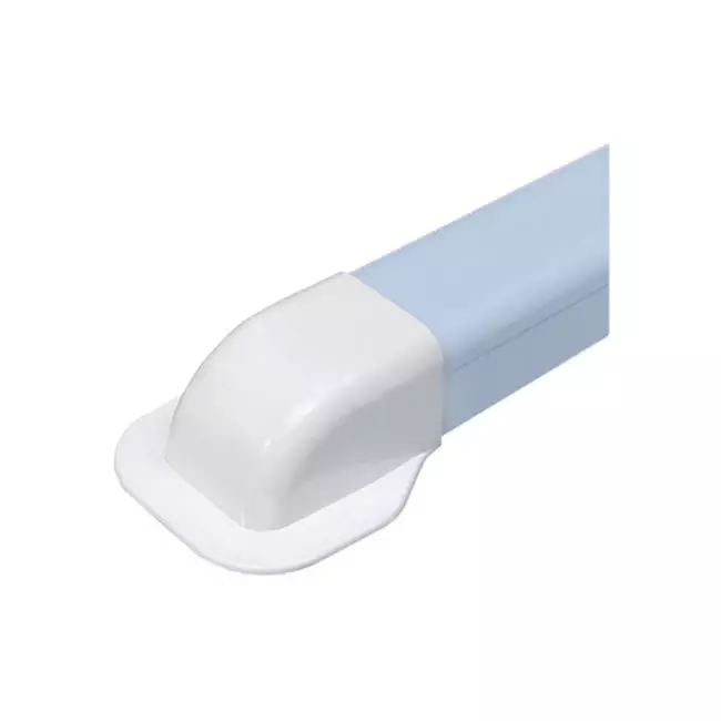 Condotto Climaplus per la climatizzazione Tappo a parete 125x75mm RAL 9010 BIANCO
