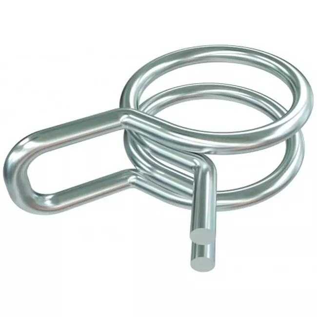Sauermann Fascetta in acciaio per tubo Ø10mm (set 25 pezzi)