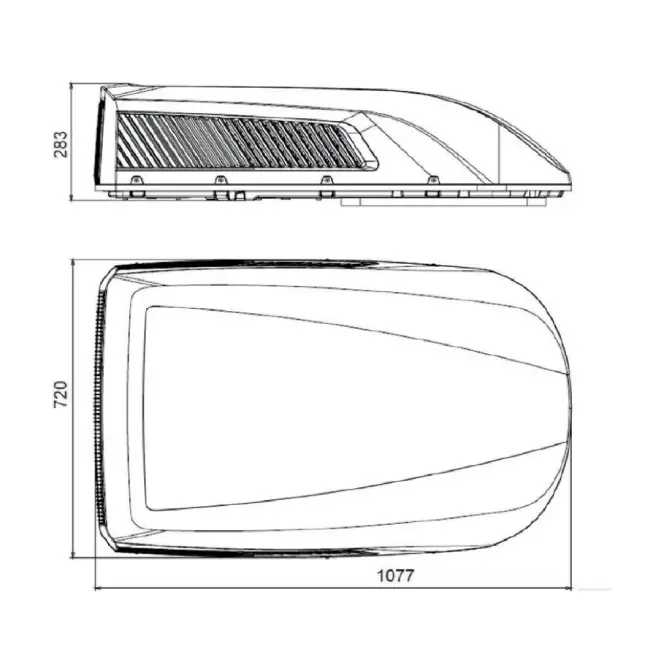 Tosot SHARK by GREE Condizionatore da tetto per camper 3,6 kW