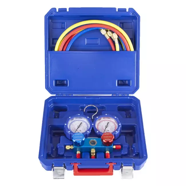 Set di collettori R32, R410A, R407C incl. set di tubi flessibili da 1,5M