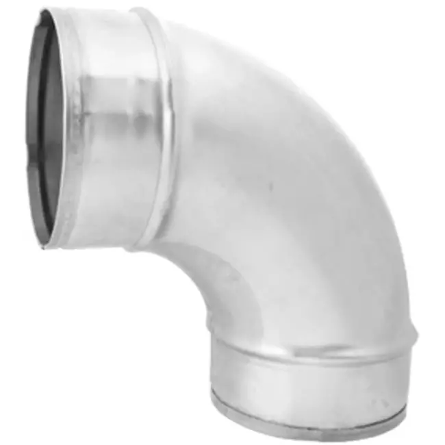 Curvatura diametro 80 mm 90 gradi (non sicura)