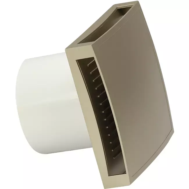 Aspiratore per il bagno Ø 100 mm oro - design T100G