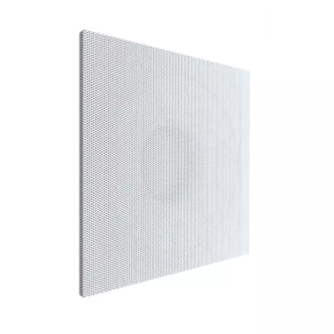 Diffusore a soffitto perforato per estrazione 594x594 - pezzo di transizione per collegamento superiore Ø 315 mm