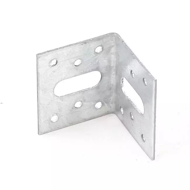 Ancoraggio angolare zincato 50x50 mm