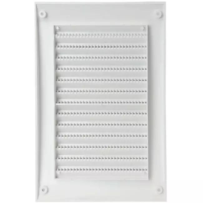 Griglia a muro 250x170 mm bianca - N25