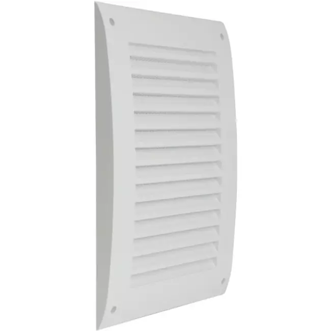Griglia a muro 250x170 mm bianca - N25