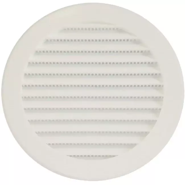 Diametro griglia con alette: 125 mm bianco - VR125