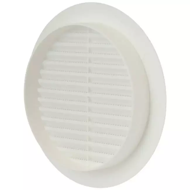 Diametro griglia con alette: 150 mm bianco - VR150