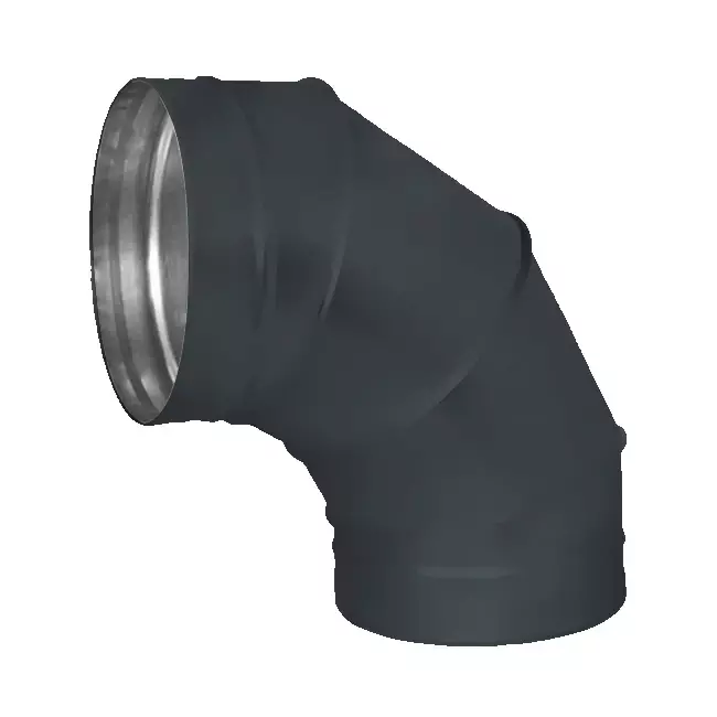 Curva tonda spiro 90° Ø 315 mm per tubo spiro - personalizzazione RAL7016