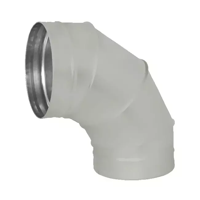 Curva tonda spiro 90° Ø 315 mm per tubo spiro - personalizzazione RAL7035