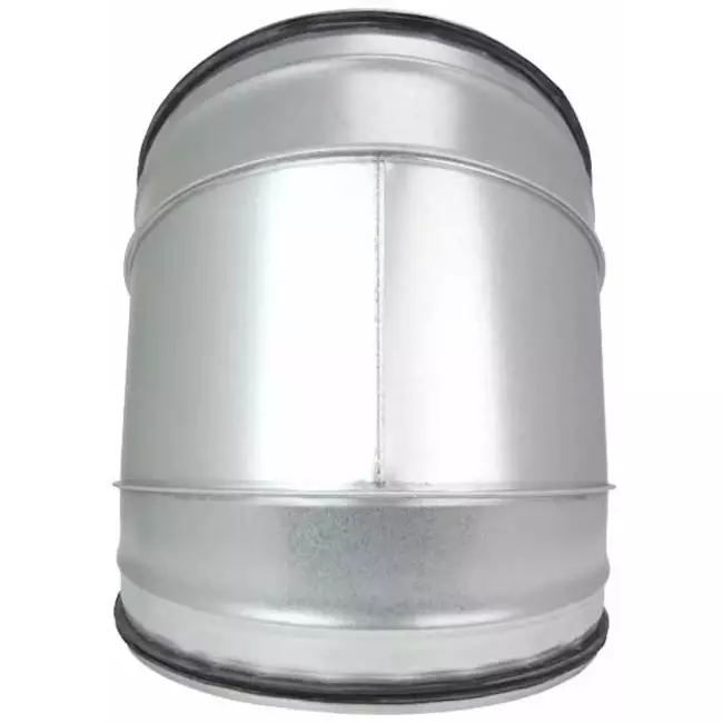Curva tonda spiro 45° Ø 250 mm per tubo spiro