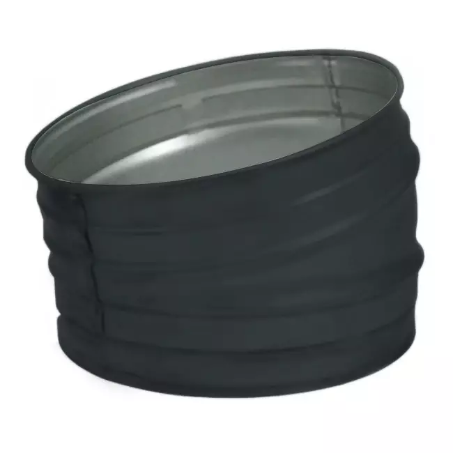 Curva tonda Spiro-SAFE 15° Ø 315 mm - personalizzazione RAL7016