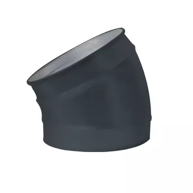 Curva tonda spiro 30° Ø 200 mm per tubo spiro - personalizzazione RAL7016