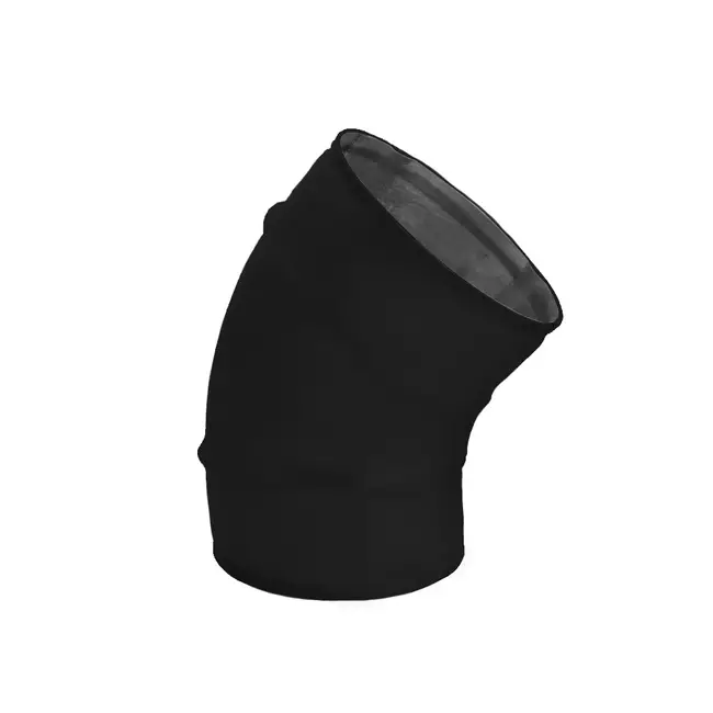 Curva tonda spiro 45° Ø 125 mm per tubo spiro - personalizzazione RAL9005