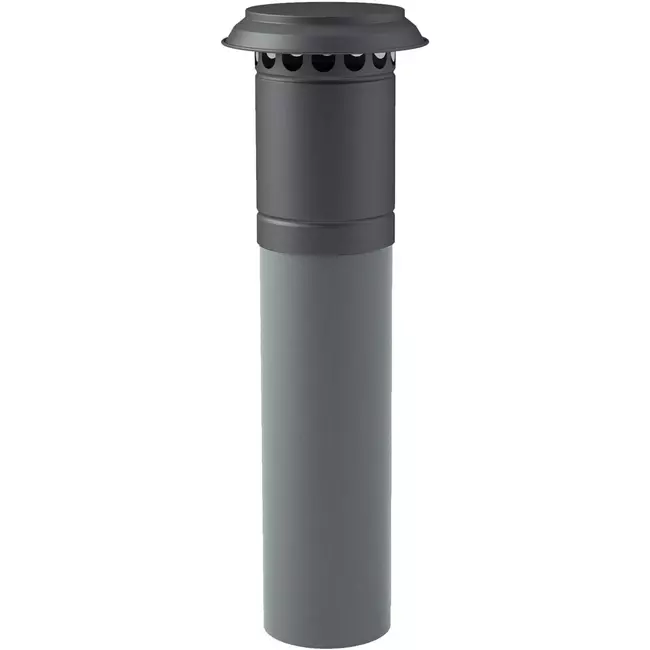 Terminale a tetto per ventilazione meccanica con recupero di calore HR isolato Thermoduct da 125mm