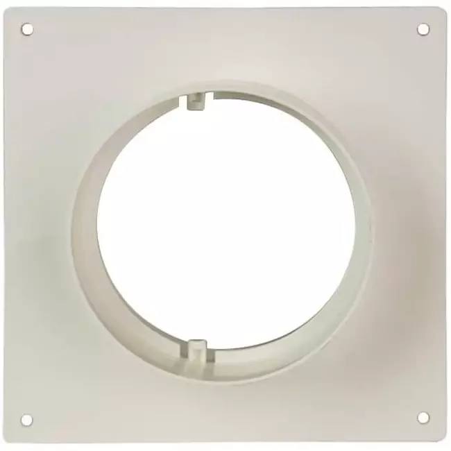 Piastra da parete rotonda in plastica diametro: 150 mm AFS150