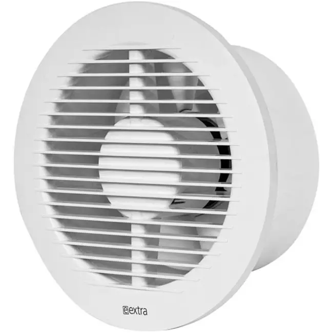Aspiratore per il bagno rotondo Ø 150 mm bianco -basis EA150