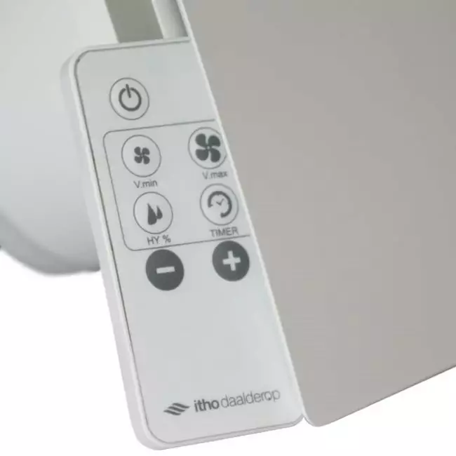 Aspiratore per il bagno Ø100 mm - Timer, sensore di umidità e telecomando BTV-ssst Supreme