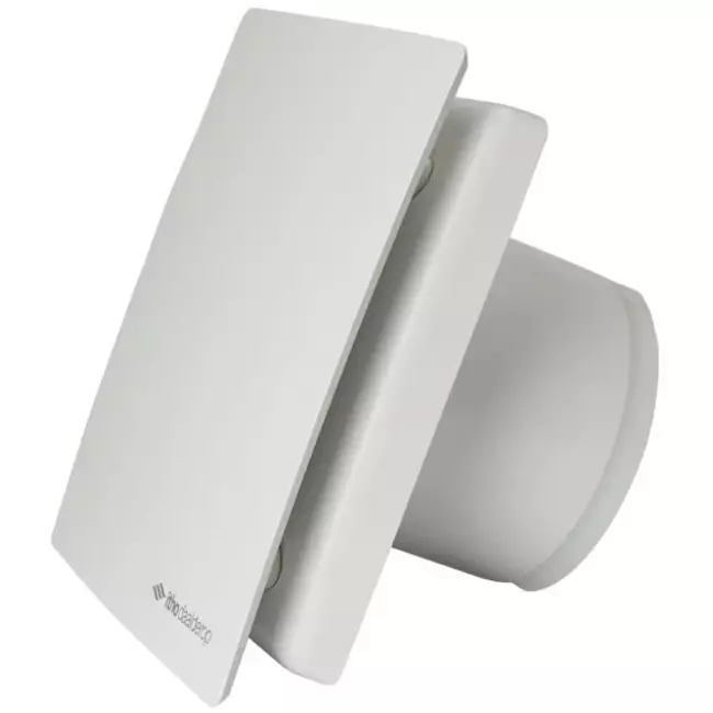 Itho Daalderop aspiratore per il bagno Ø100 mm- bianco con timer e 2 velocità BTV-ssst T
