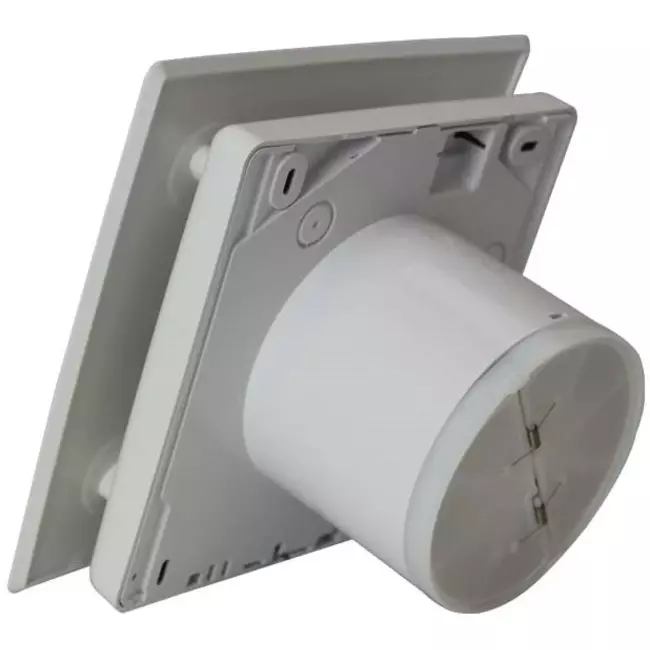 Itho Daalderop aspiratore per il bagno Ø100 mm- bianco con timer e 2 velocità BTV-ssst T
