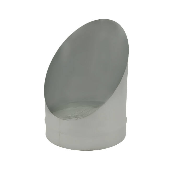 Tubo diffusore diametro 160mm 45 gradi (Sendz. Verz.) RAL7035