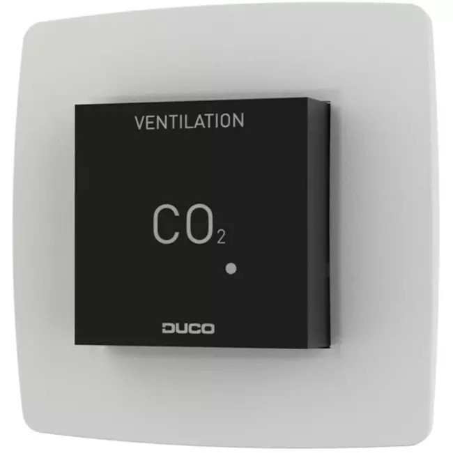 Sensore ambiente Duco CO2 senza controllo RF/Cavo nero