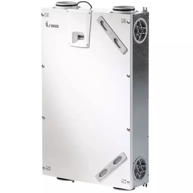 Vasco D150 compatto per ventilazione meccanica con recupero di calore - 150m³/h