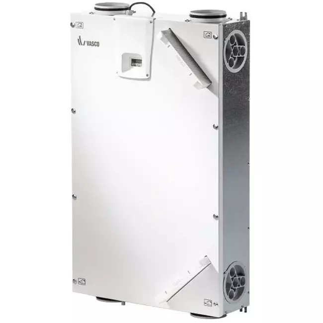 Vasco D150 compatto per ventilazione meccanica con recupero di calore - 150m³/h